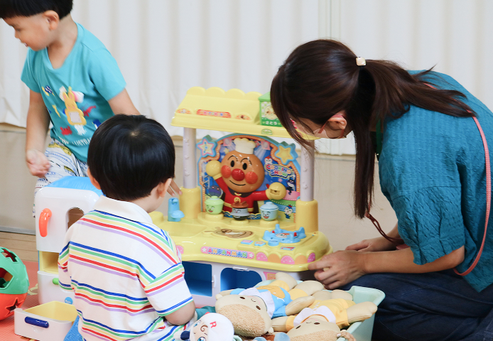 画像：お友達との参加もOK